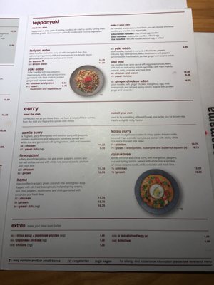Menu photo 5 Wagamama Edinburgh, EDH
