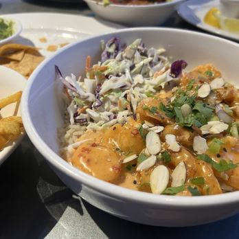 Simply Fish Seafood - ROCKIN' SHRIMP BOWL - Fish & Chips Near Me - Costa Mesa, California Simply Fish Seafood - ROCKIN' SHRIMP BOWL - Fish & Chips Near Me - Costa Mesa, California
