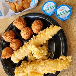 Captain D's - Fish and Fries plus 5 butterfly shrimp