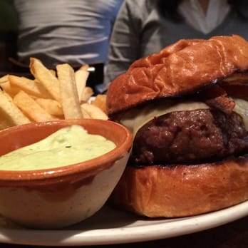 Nopa - Burger close up - New American Near Me - San Francisco, California Nopa - Burger close up - New American Near Me - San Francisco, California
