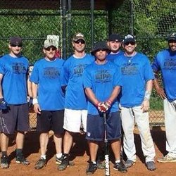 Silverback Sports - PSL Mens Softball Team with custom tshirts from Silverback Sports