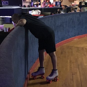 Skate Station - Daddy, Rafael, skating to edges...lol' - Skating Rinks Near Me - Jacksonville, Florida