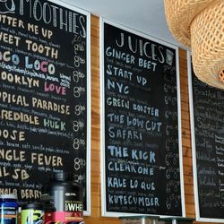 Spread Love and Juice - Menu