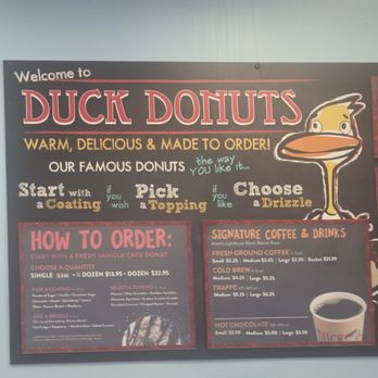 Duck Donuts - Menu - Donuts Near Me - Virginia Beach, Virginia Duck Donuts - Menu - Donuts Near Me - Virginia Beach, Virginia