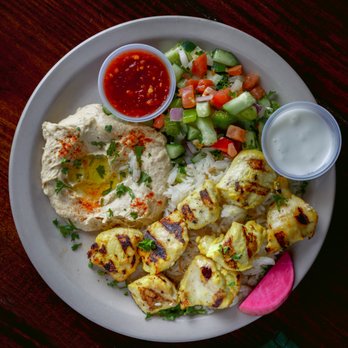 Jerusalem Grill - Chicken Kabob - Mediterranean Near Me - San Antonio, Texas