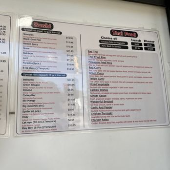 Sushi Thai by Samran - Menu - Thai Near Me - Belleville, Illinois Sushi Thai by Samran - Menu - Thai Near Me - Belleville, Illinois