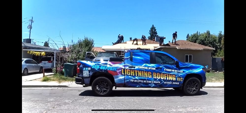 Slide of Lightning Roofing