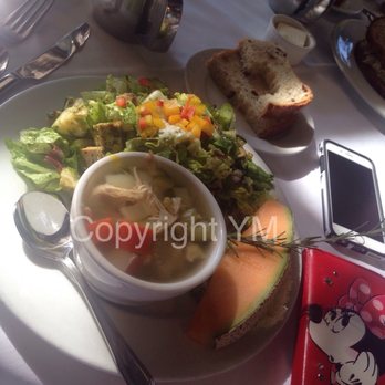 Julienne - Half chicken veggie soup and half grilled chicken Cobb salad. Delish!! - New American Near Me - San Marino, California Julienne - Half chicken veggie soup and half grilled chicken Cobb salad. Delish!! - New American Near Me - San Marino, California
