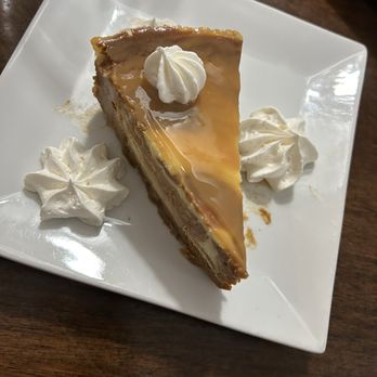 Catches Waterfront Grille - Salted caramel cheesecake - Seafood Near Me - Port Richey, Florida Catches Waterfront Grille - Salted caramel cheesecake - Seafood Near Me - Port Richey, Florida