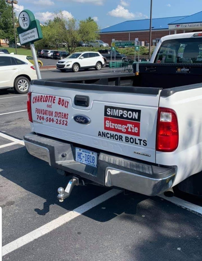 CHARLOTTE BOLT AND FOUNDATIONS SYSTEMS 1038 Culp Rd, Pineville, North