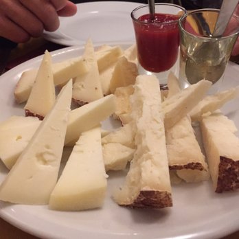 Osteria De' Benci - Cheese plate with honey and peppery jam brings a bounty of cheese. Delicious! - Italian Near Me - Florence, FI Osteria De' Benci - Cheese plate with honey and peppery jam brings a bounty of cheese. Delicious! - Italian Near Me - Florence, FI