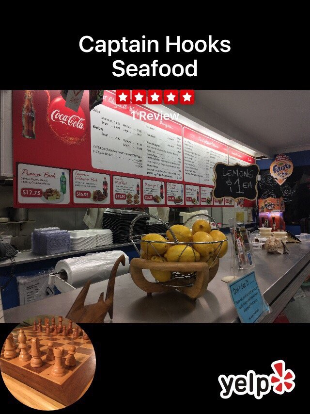 CAPTAIN HOOKS SEAFOOD Updated October 2024 451A Golden Four Dr