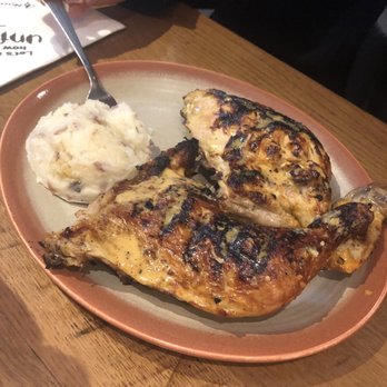 Nando's Peri-Peri - 1/2 chicken with mashed red potatoes - Portuguese Near Me - Chicago, Illinois