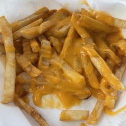 Groovy Gal Food Bus - Cheese fries-$6