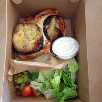La Tour Cafe - eggplant parmesan...small but oishii!!! - Cafes Near Me - Honolulu, Hawaii