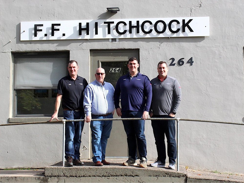 Slide of F F Hitchcock