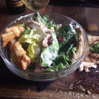 Whyte & Brown - Chicken Caesar Salad, too much dressing - Modern European Near Me - London, XGL