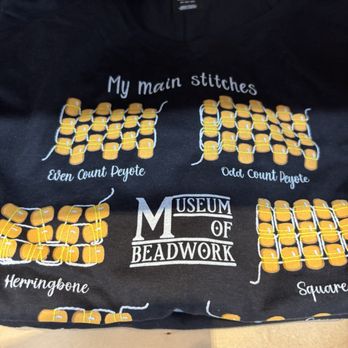 Museum of Beadwork - T shirt - Museums Near Me - Portland, Maine Museum of Beadwork - T shirt - Museums Near Me - Portland, Maine