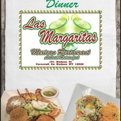 Las Margaritas - Dinner Menu