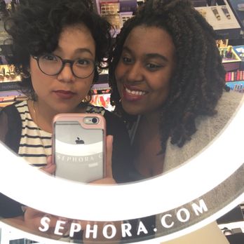 Beautiful People New York - Before (I'm on the left) - Hair Salons Near Me - Merrick, New York