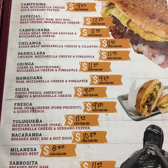 Los Alambres - Menu - Mexican Near Me - Vancouver, Washington