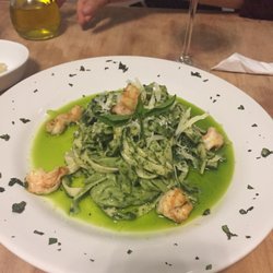 Punto Gourmet - Fetuccine con camarones y pesto