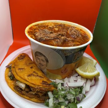 Menos Tacos - a bowl of soup and a plate of tortillas - Food Trucks Near Me - Bakersfield, California Menos Tacos - a bowl of soup and a plate of tortillas - Food Trucks Near Me - Bakersfield, California