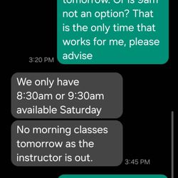 Safeheart CPR - Covina - They don't reply or give refunds. They give me a weekend instead of a weekday. Ya let me just adjust my life for you