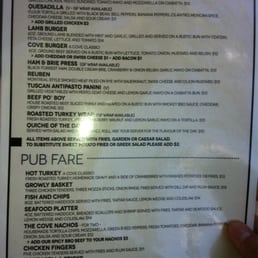 Lunch Menu