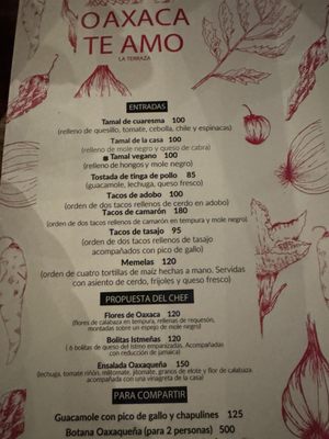 Menu photo 3 Oaxaca Te Amo Oaxaca de Juárez, OAX