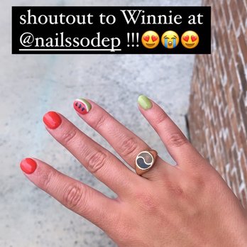 Nails So Dep - SNS manicure with gel design - Nail Salons Near Me - Charleston, South Carolina Nails So Dep - SNS manicure with gel design - Nail Salons Near Me - Charleston, South Carolina