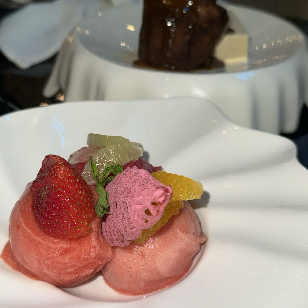 Prime 141 - Assorted sorbet and gluten free sticky toffee pudding - Steakhouses Near Me - Enterprise, Nevada Prime 141 - Assorted sorbet and gluten free sticky toffee pudding - Steakhouses Near Me - Enterprise, Nevada