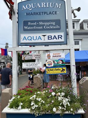 Photo of Native Cape Cod Seafood - Provincetown, MA, US. Storefront Sign