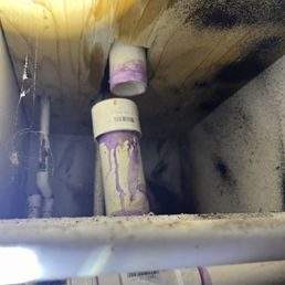 This is a repair job from 2 weeks ago from a professional plumber????