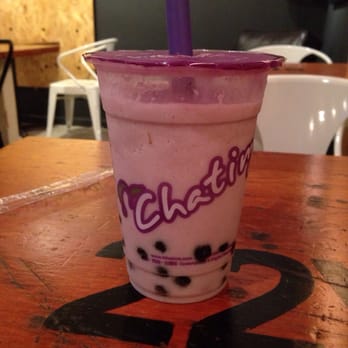 Niko Niko Boba - Taro Smootie with boba - Bubble Tea Near Me - Minneapolis, Minnesota
