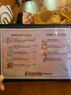 Menu photo 4 Adelitas Vancouver, BC