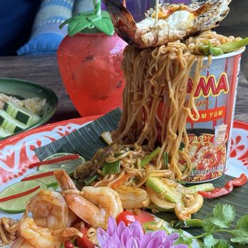 Rua Thai Restaurant - Mama Tom Yum Grilled River Prawn - Thai Near Me - Brooklyn, New York Rua Thai Restaurant - Mama Tom Yum Grilled River Prawn - Thai Near Me - Brooklyn, New York