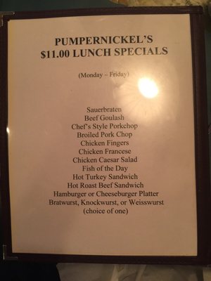 Menu photo 3 Pumpernickels Restaurant Northport, NY Menu photo 3 Pumpernickels Restaurant Northport, NY