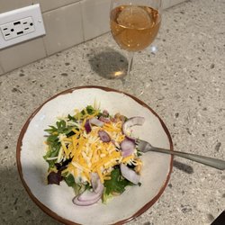 Yavapai Lodge Dining Hall - Salad bar and rose