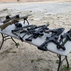 Sandhill Shooting Sports - Some of the firearms from a recent full-auto & suppressor event.