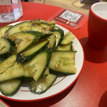 Old Xian’s Food - Garlic cucumber - Chinese Near Me - Vancouver, British Columbia