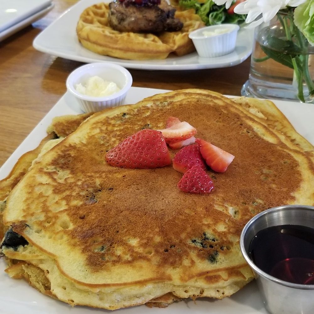 The Refectory Cafe - Lemon Ricotta Pancakes - New American Near Me - Durham, North Carolina The Refectory Cafe - Lemon Ricotta Pancakes - New American Near Me - Durham, North Carolina