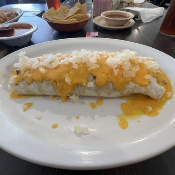 Padilla's Mexican Kitchen - Meat & Bean Burrito - New Mexican Cuisine Near Me - Albuquerque, New Mexico