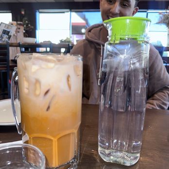 Thai Corner Restaurant - Thai ice tea 32 oz without boba or whip cream - Thai Near Me - Lakewood, California Thai Corner Restaurant - Thai ice tea 32 oz without boba or whip cream - Thai Near Me - Lakewood, California