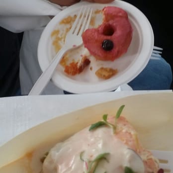 OC Weekly Fresh Toast - This crab-stuffed trout was the business! That strawberry crossaint/donut wasn't worth the calories. - Local Flavor Near Me - Newport Beach, California