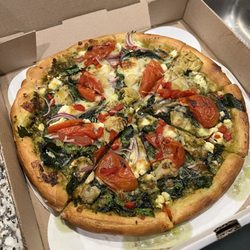 High Rise Pizza Kitchen - Amazing Anu with GF crust.