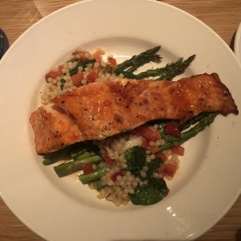 BJ's Restaurant & Brewhouse - Enllightened Cherry Chipotle Glazed Salmon* - Breweries Near Me - Phoenix, Arizona BJ's Restaurant & Brewhouse - Enllightened Cherry Chipotle Glazed Salmon* - Breweries Near Me - Phoenix, Arizona