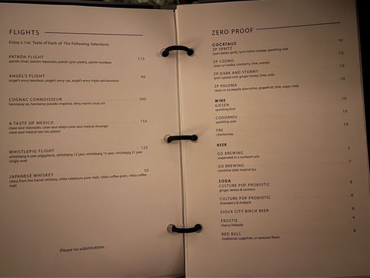 Menu photo 8 Marble Room Steaks and Raw Bar Cleveland, OH Menu photo 8 Marble Room Steaks and Raw Bar Cleveland, OH
