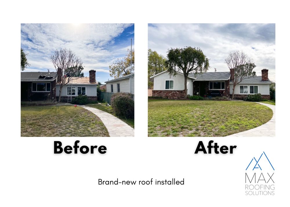 Slide of Max Roofing Solutions