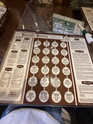 Menu photo 1 Pancake Pantry Gatlinburg, TN